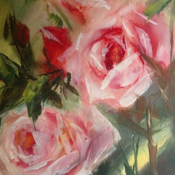 Розы Импрессионизм