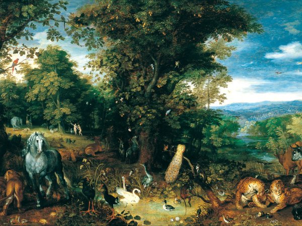 Ян брейгель Эдемский сад