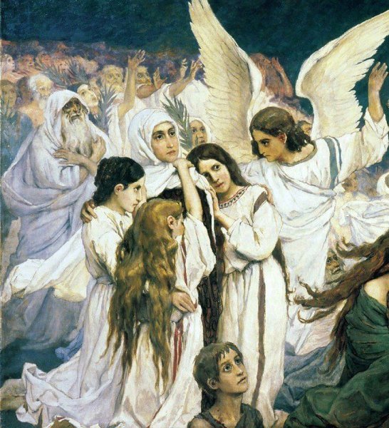 Васнецов Виктор (1848-1926), радость праведных о Господе.