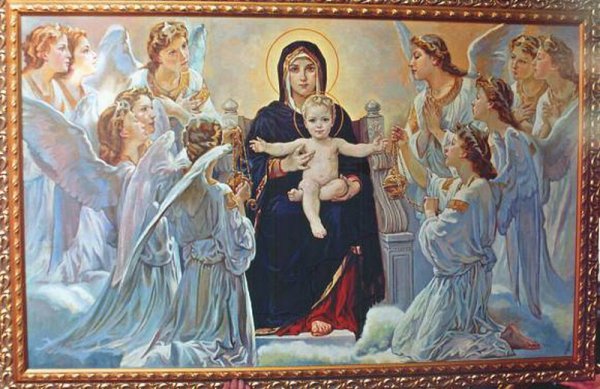 Библейский сюжет Дева Мария