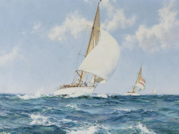 Художник-маринист Montague Dawson