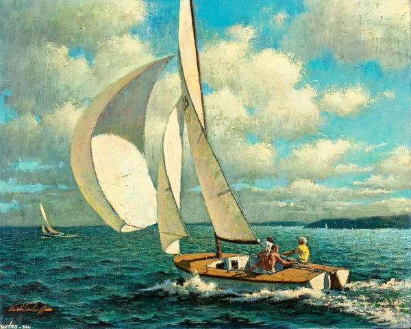 Художник Артур Сарнофф