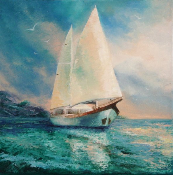 Картины художник маринист Валерий Шиляев