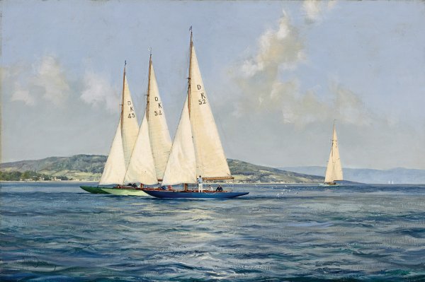 Доусон Монтегю. Морской пейзаж