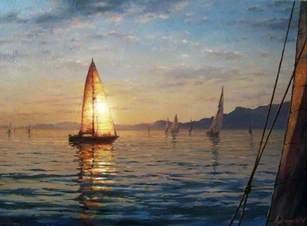 Художник Александр Сарычев картины