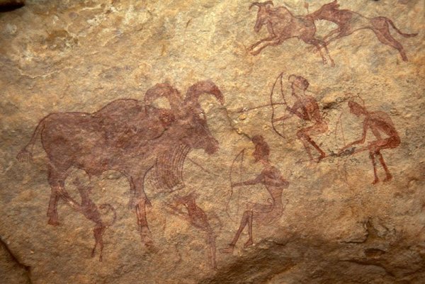 Наскальная живопись пещера Руффиньяк