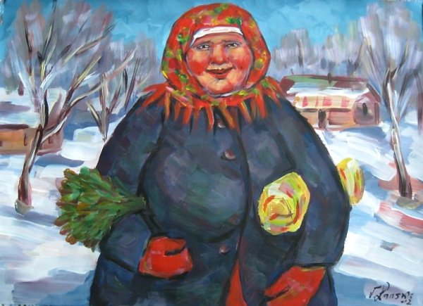 Достопримечательности Тольятти рисунки Церковь в осеннем колорите