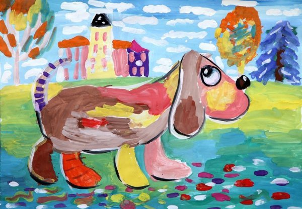 Левополушаоное рисование