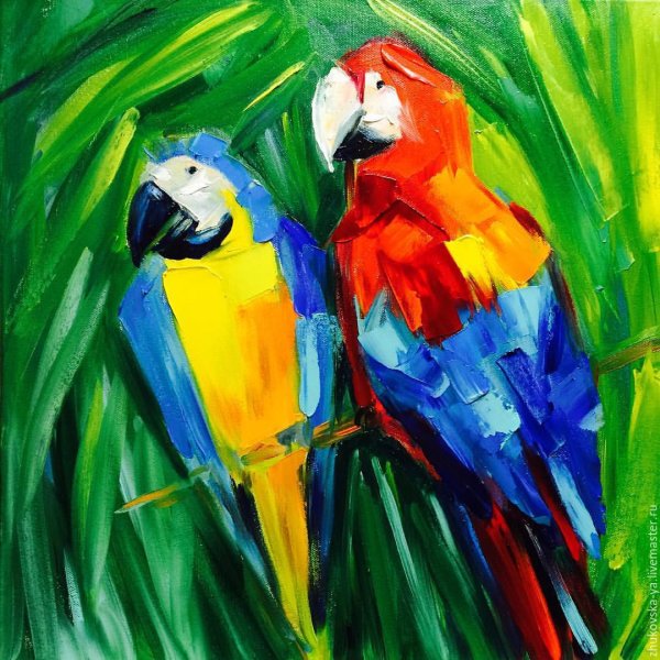 Картины ниткография осень