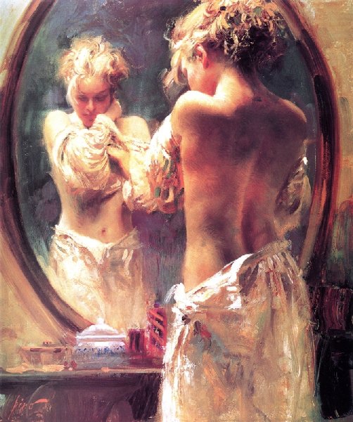 Пино Даени картины ню