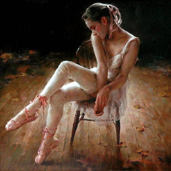 Художник Stephen Pan балерины