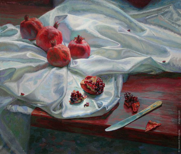 Академический Этюд драпировки гризайль