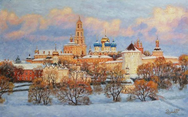 Художник Горбатов Сергиева Лавра