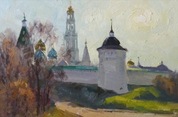 Сергиев Посад живопись зима