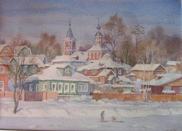 Осьмеркин художник Сергиев Посад