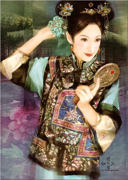 Китайский художник kun Wang