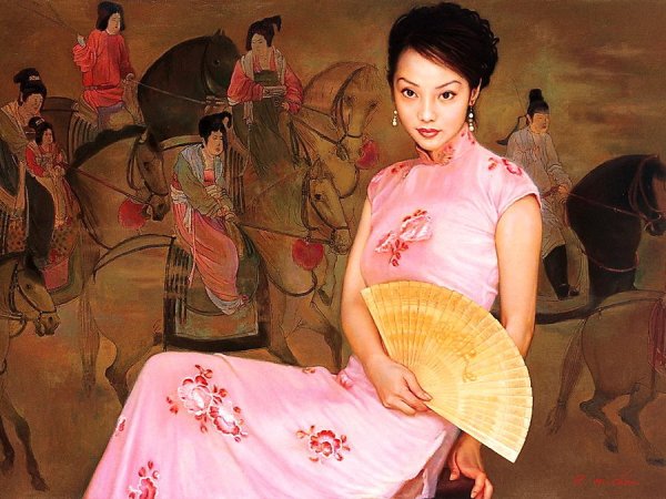 Китайский художник Xie Chuyu (се чую