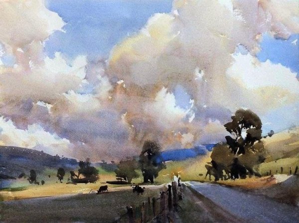 Bill Vrscak акварель