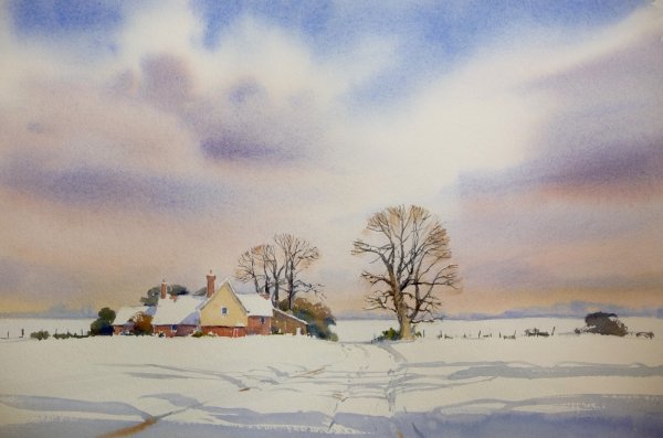 Уильям ньютов акварель