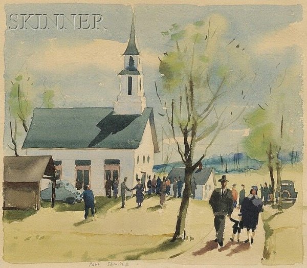 Акварели Уильяма Ньютона