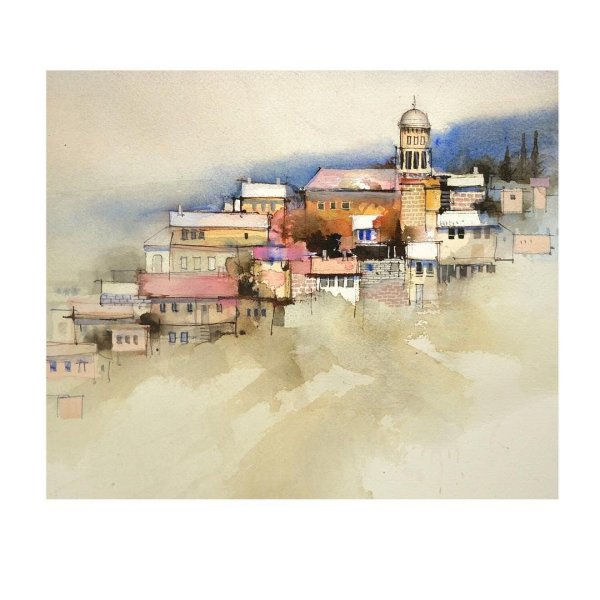 Уильям ньютов акварель