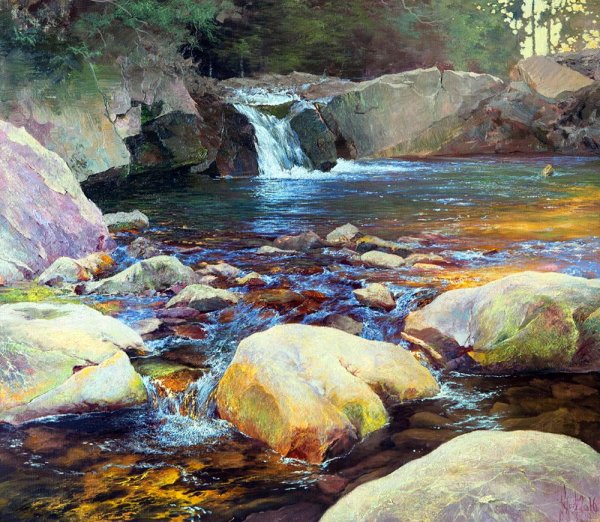 Клапоух Юрий картины море