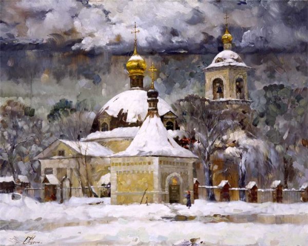 Владимир Жданов живопись сенокос