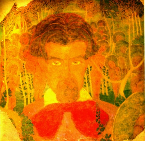 Эскизы фресковой живописи Малевич 1907