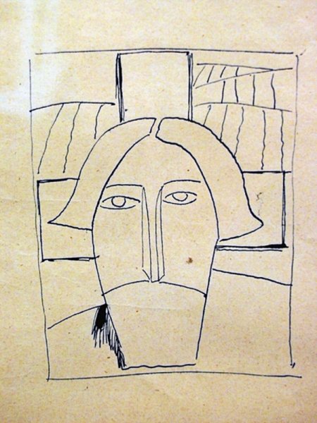 Казимир Малевич эскизы фресковой живописи