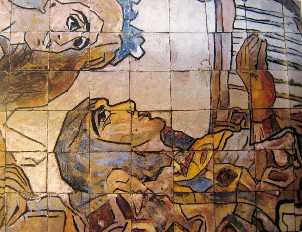 Супрематизм Малевича женщина