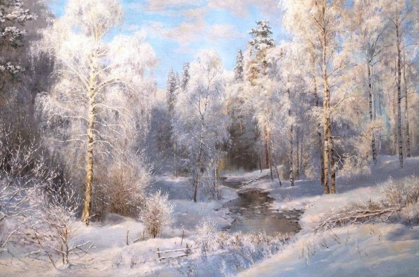 Художник - пейзажист Виталий Зайцев