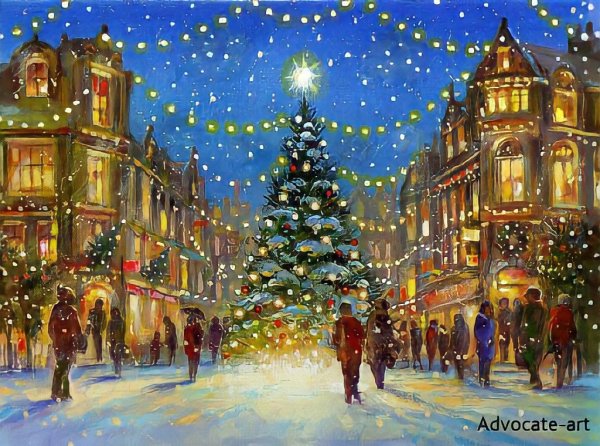 Джим Митчелл художник зима