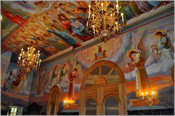 Петропавловский собор Томск роспись притвор