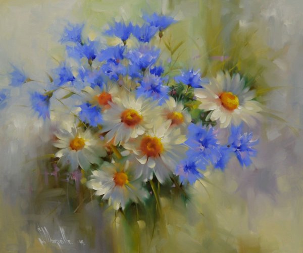 Художник Марсель Сингатуллин ирисы