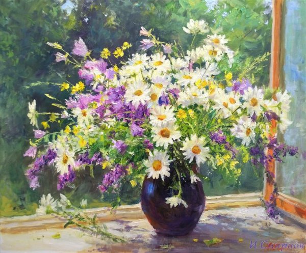 Художник Смирнов Игорь Николаевич космеи