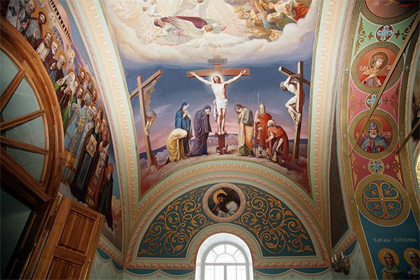 Роспись храма Троицы Живоначальной