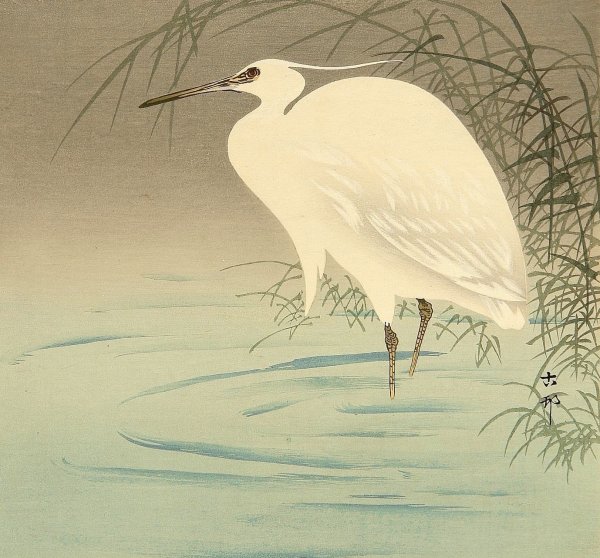 Цапли в китайской живописи се-и
