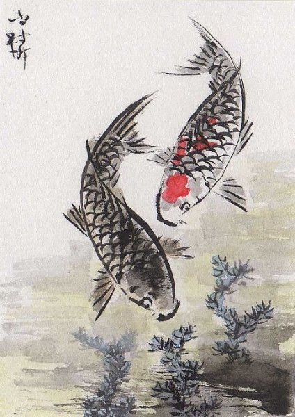 Хокусай карпы