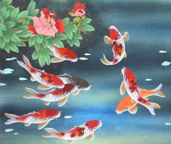 9 Карпов фен шуй