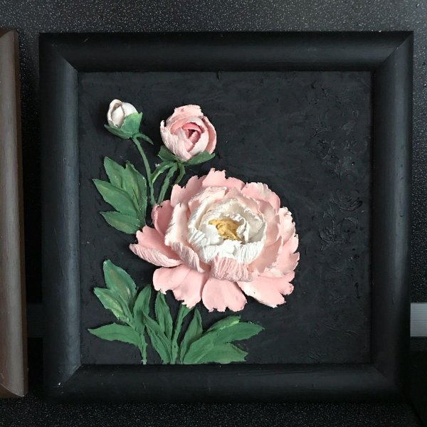 Пион скульптурная живопись авторские работы