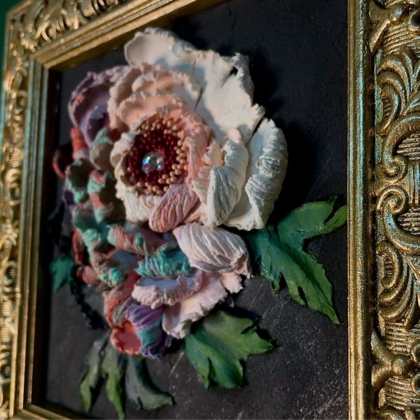 Скульптурная живопись на шкатулках