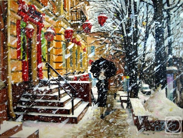 Игорь Разживин вечерние огни Москва Сити