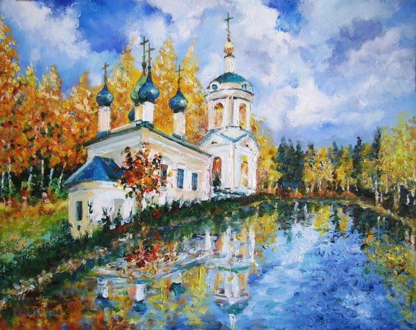 Храм Покрова Пресвятой Богородицы картины