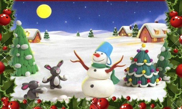 Картина поделка на новый год