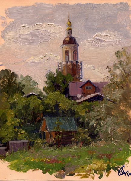 Пленэр Васильев Валерий Алексеевич художник пленэр Железногорск