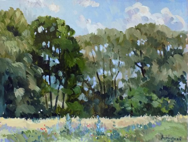 Этюды Васнецова пленэрные