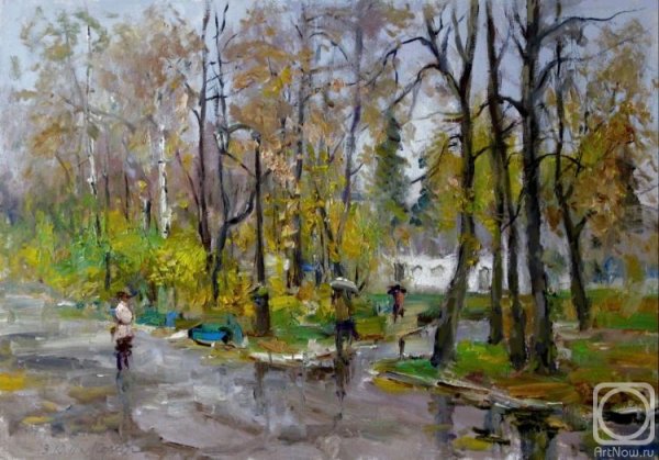 Пленерные этюды живопись масло