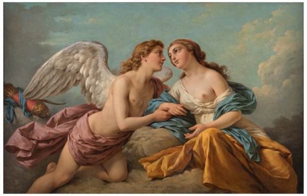 Лагрене Луи-Жан-Франсуа Амур и Психея