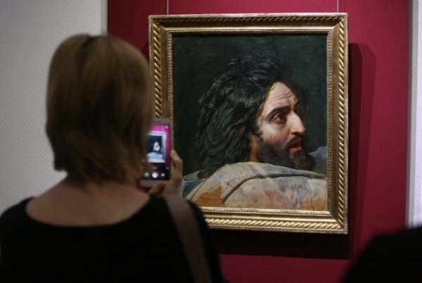 Картина опять двойка в Третьяковской галерее