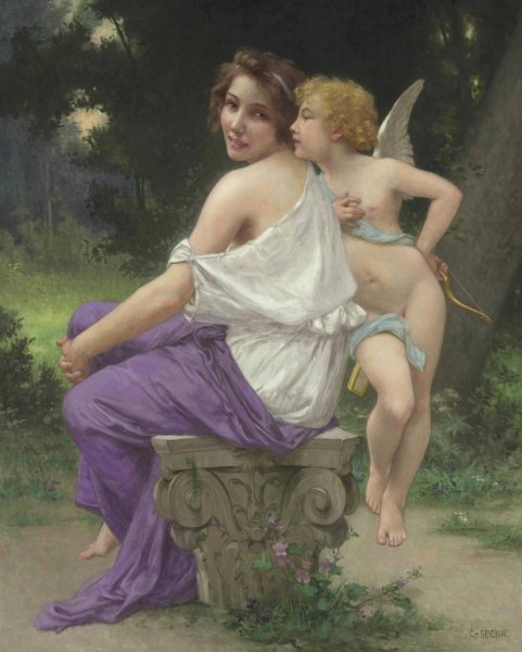 Guillaume Seignac (Гийом Синьяк 1870 - 1924) Психея